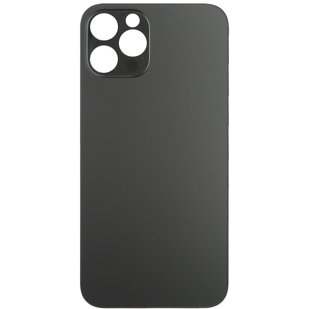 iPhone 12 Pro Back Glass Door Without Camera Lens Graphite NO LOGO