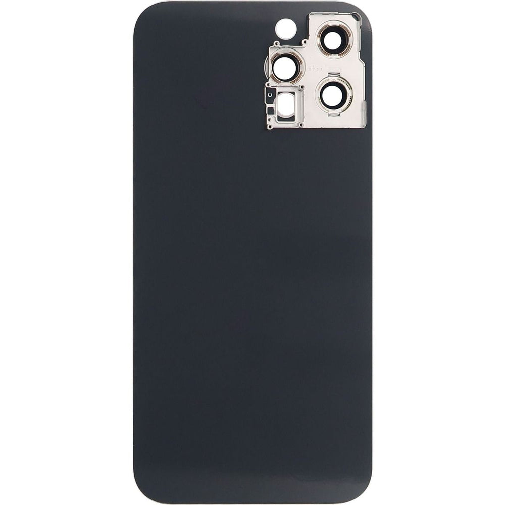 iPhone 12 Pro Max Back Glass Door W/ Camera Lens White (No Logo)