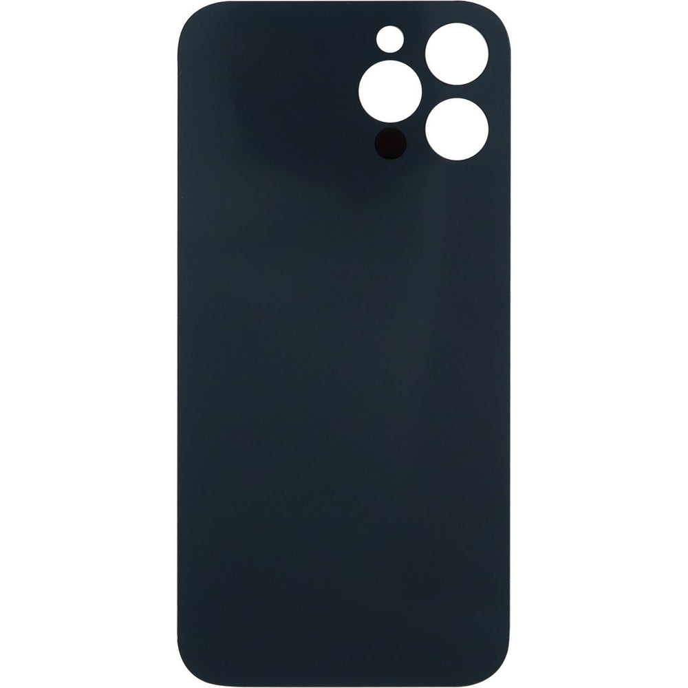 iPhone 12 Pro Max Back Glass Door Without Camera Lens Black NO LOGO