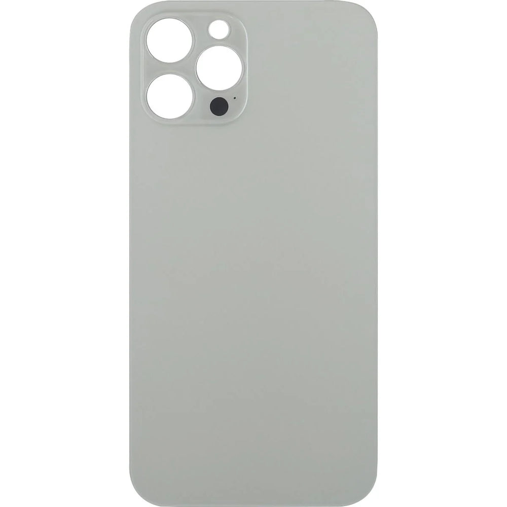 iPhone 12 Pro Max Back Glass Door Without Camera Lens White NO LOGO
