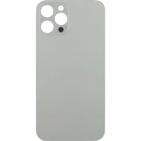 iPhone 12 Pro Max Back Glass Door Without Camera Lens White NO LOGO
