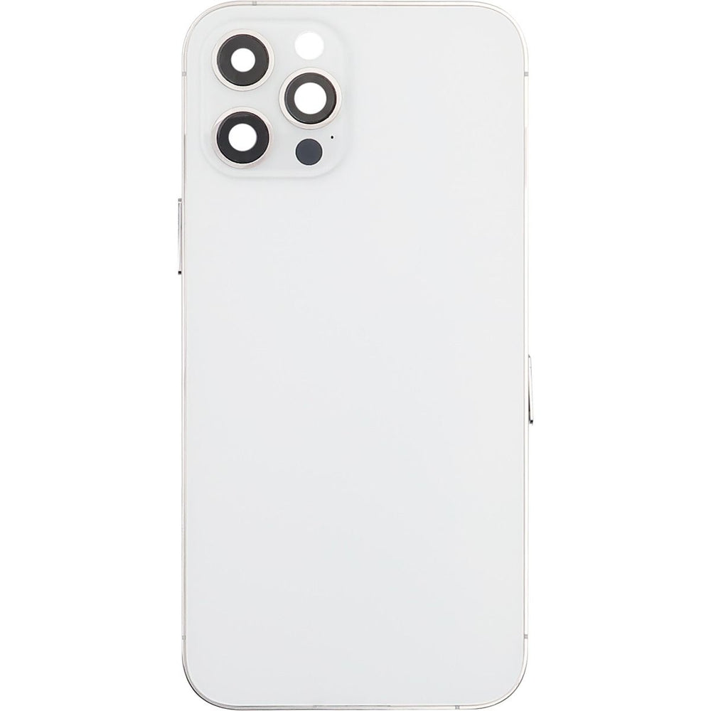 iPhone 12 Pro Max Back Housing W/ Small Parts Silver (NO WARRANTY) NO LOGO