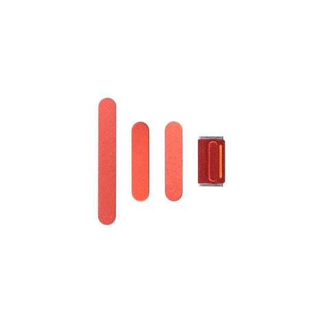 iPhone 12 Side Buttons (Power / Volume / Switch) Red
