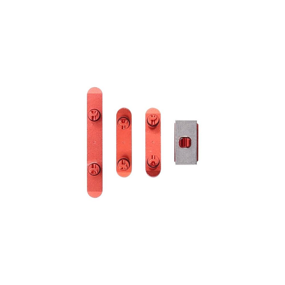 iPhone 12 Side Buttons (Power / Volume / Switch) Red