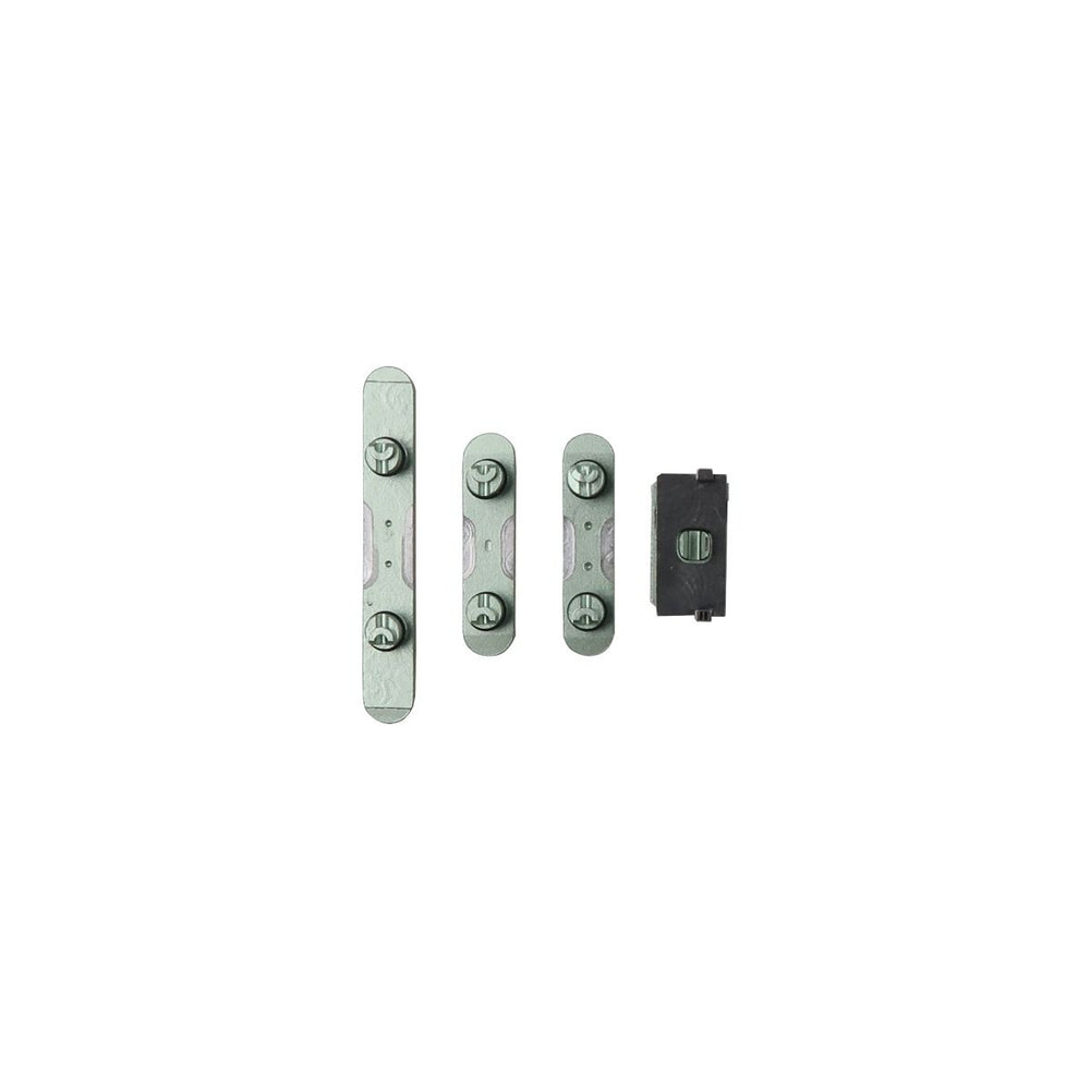 iPhone 12 Sim Tray, Volume, Mute Power Button Green
