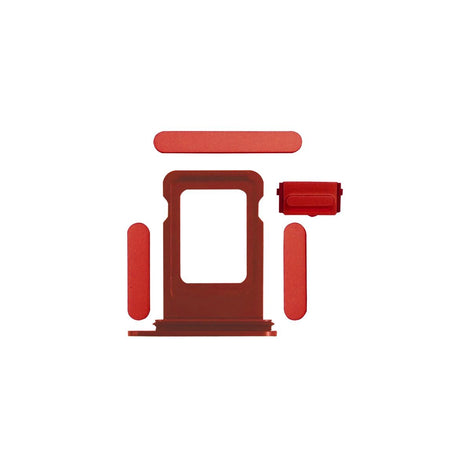 iPhone 12 Sim Tray, Volume, Mute Power Button Red