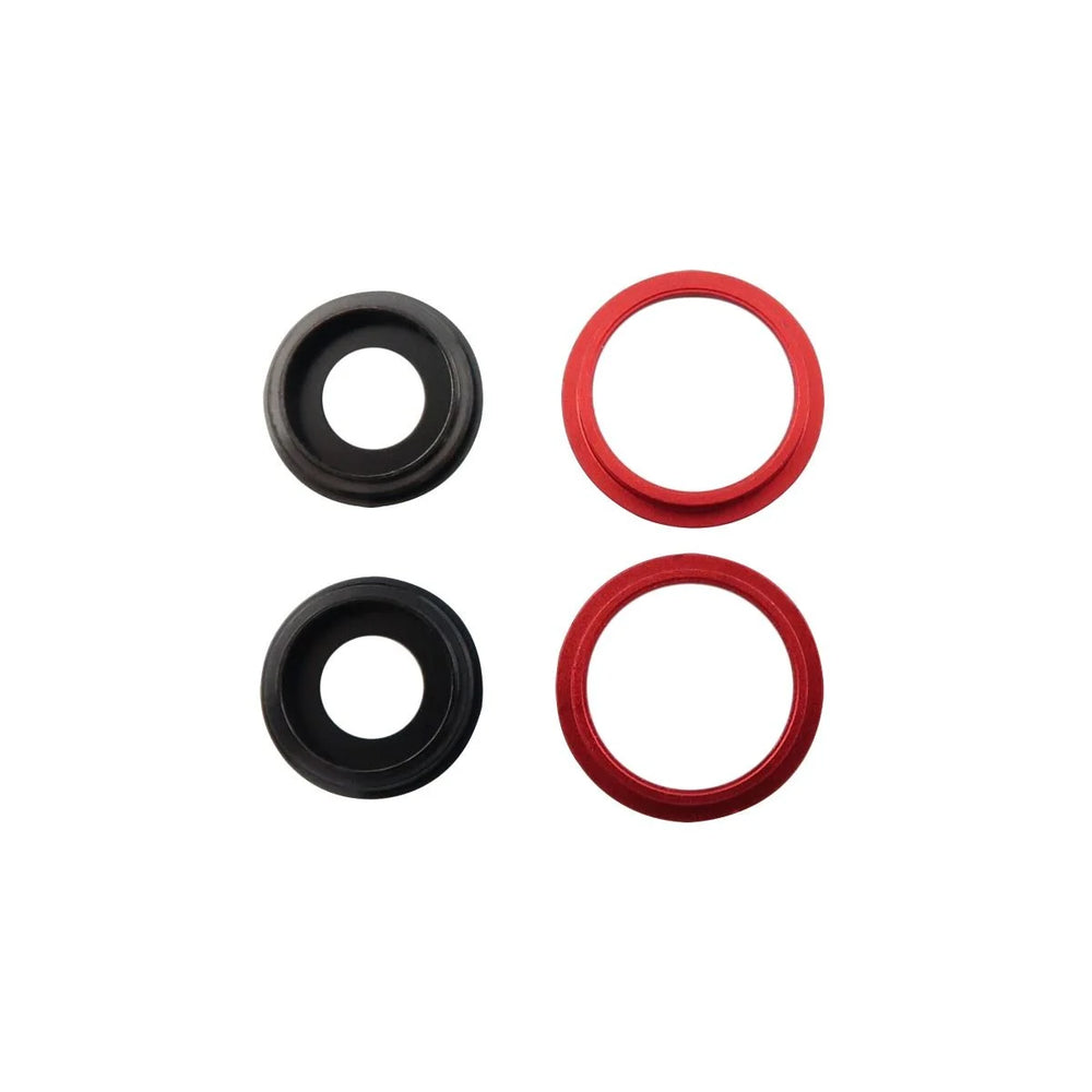 iPhone 13/13 Mini Back Camera Lens + Bracket Red With Adhesive