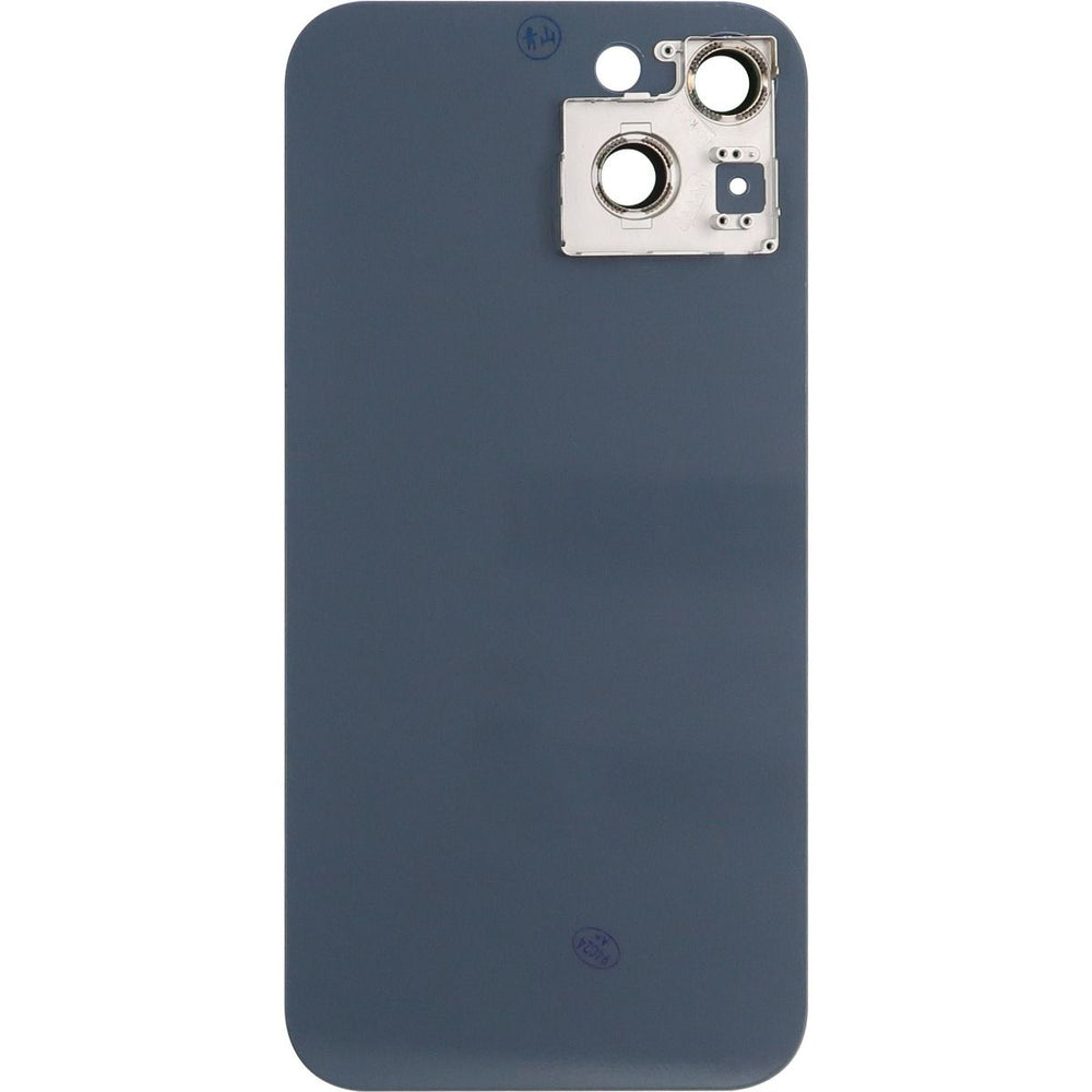 iPhone 13 Back Glass Door W/ Camera Lens Blue (No Logo)