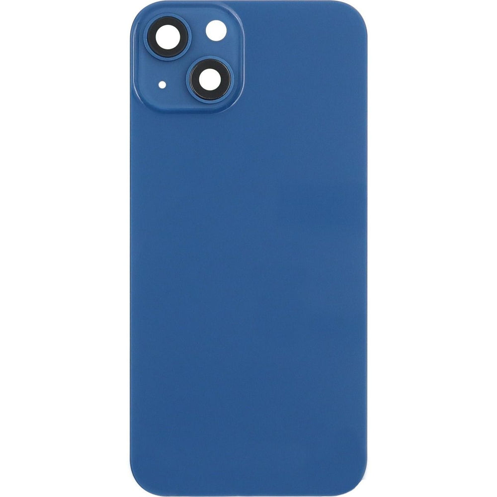 iPhone 13 Back Glass Door W/ Camera Lens Blue (No Logo)
