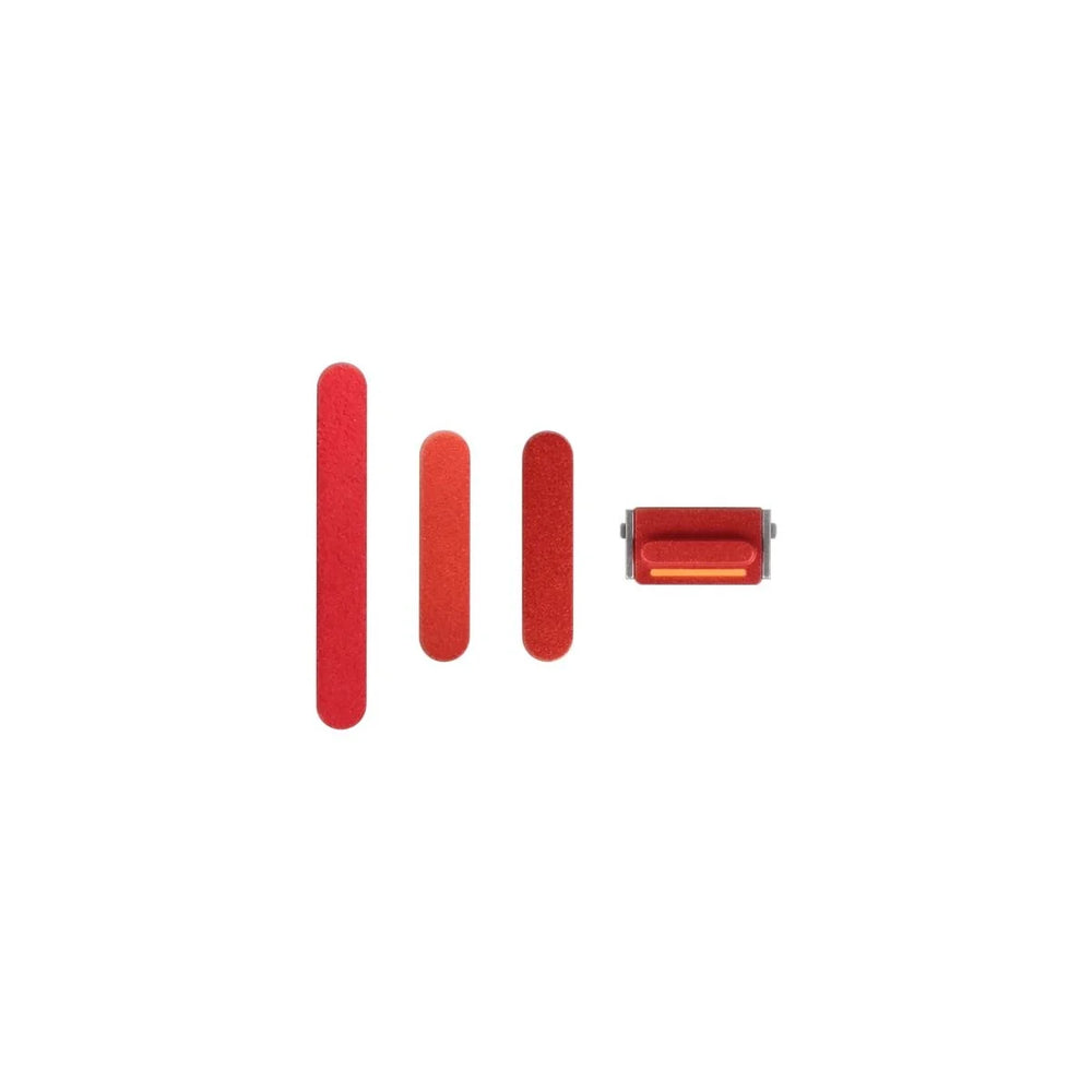 iPhone 13 Mini / 13 Hard Buttons (Power/Volume/Switch) Red