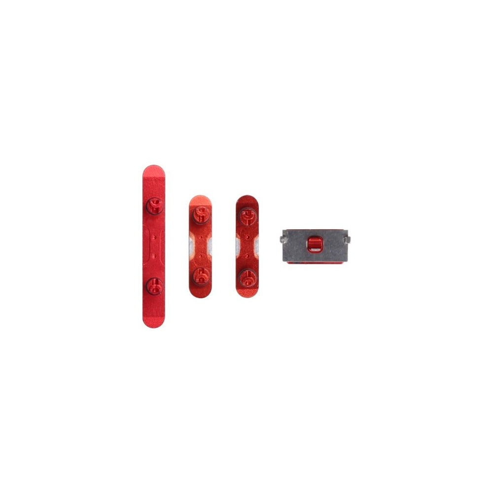 iPhone 13 Mini / 13 Hard Buttons (Power/Volume/Switch) Red