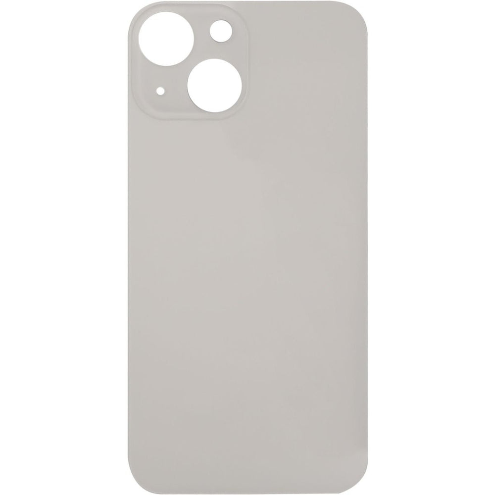 iPhone 13 Mini Back Glass Door Without Camera Lens Starlight NO LOGO