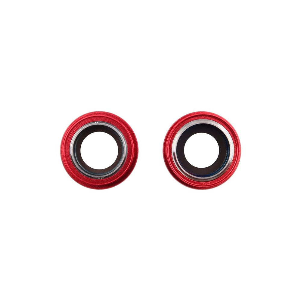 iPhone 14 Back Camera Lens + Bracket Red
