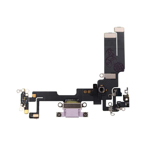 iPhone 14 Charging Port Flex Purple