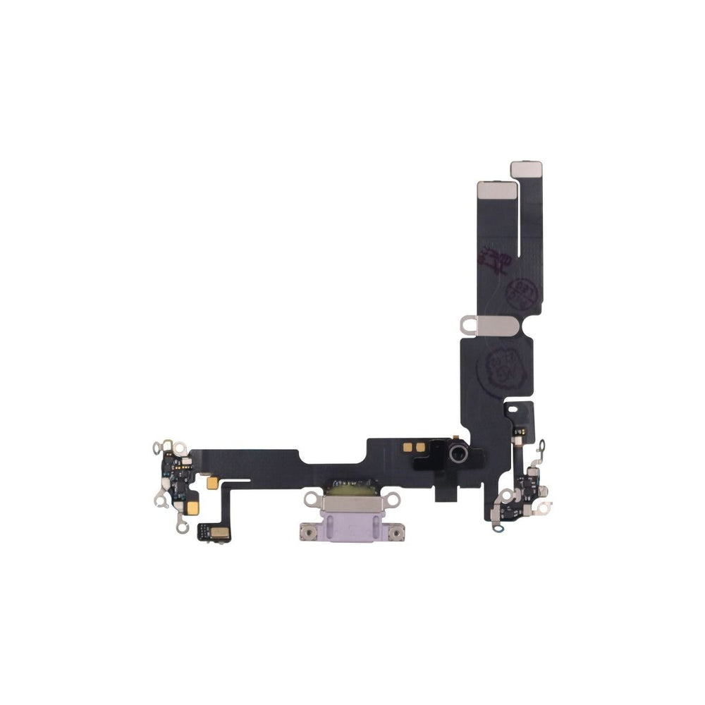 iPhone 14 Plus Charging Port Flex Purple