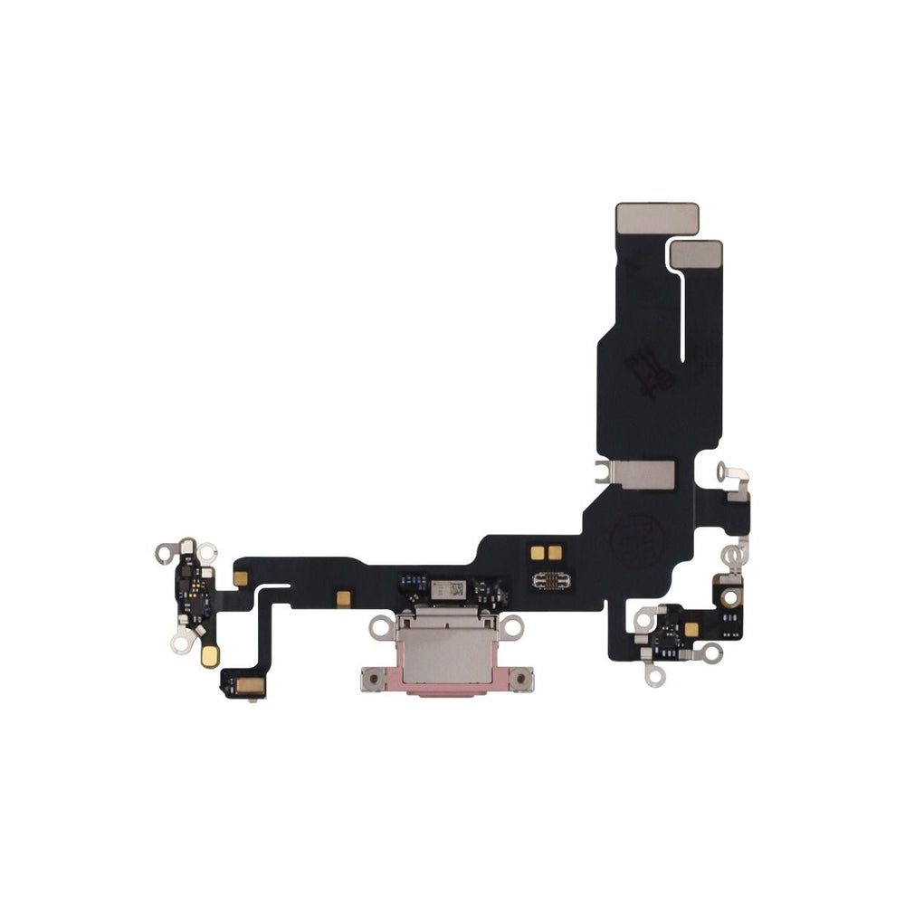 iPhone 15 Charging Port Flex Pink Best Quality