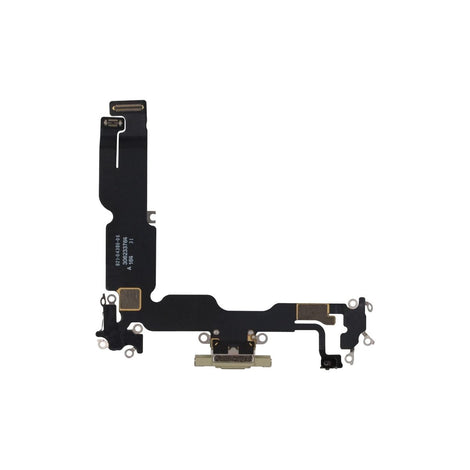 iPhone 15 Plus Charging Port Flex Yellow Best Quality
