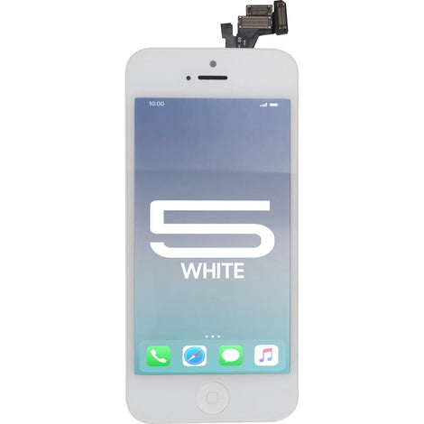 iPhone 5 LCD With Touch Super High Copy LCD + Fully Assembled White