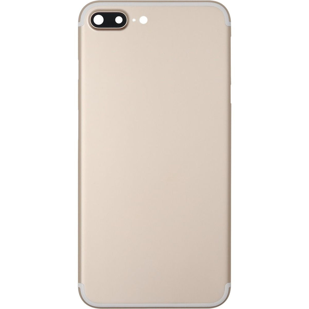 iPhone 7 Plus Back Housing W/ Sim Tray + Camera Lens Gold ( OEM PULL)