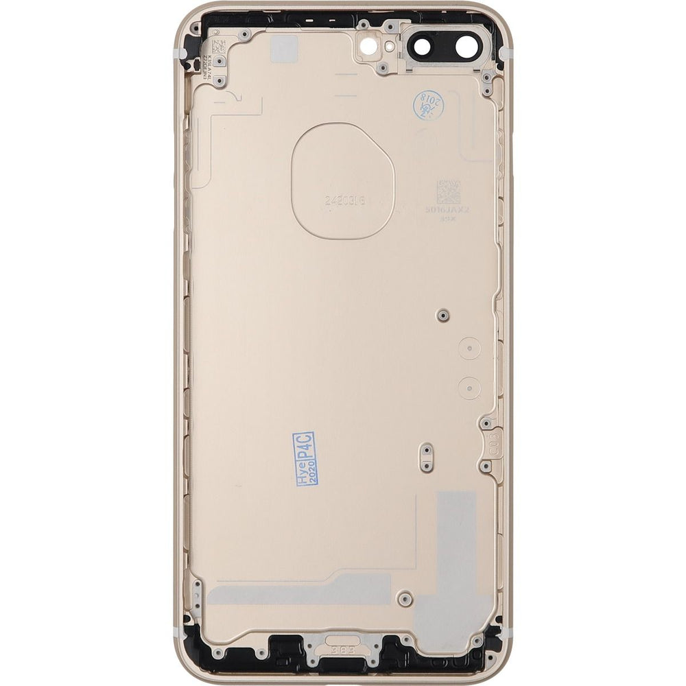 iPhone 7 Plus Back Housing W/ Sim Tray + Camera Lens Gold ( OEM PULL)