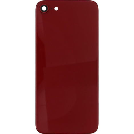 iPhone 8 Back Glass W/ Camera Lens Red (No Logo) NO LOGO