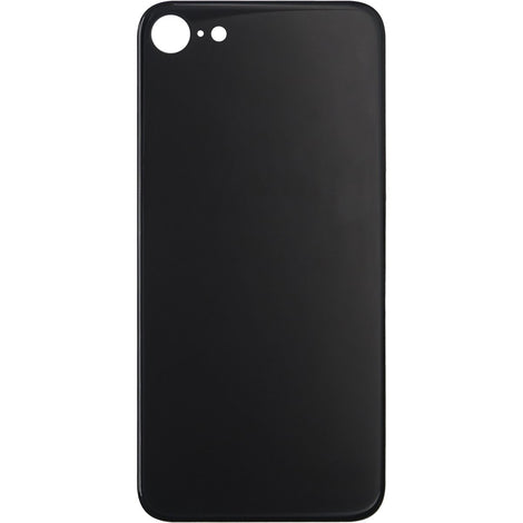 iPhone 8 Back Glass Without Camera Lens Black NO LOGO