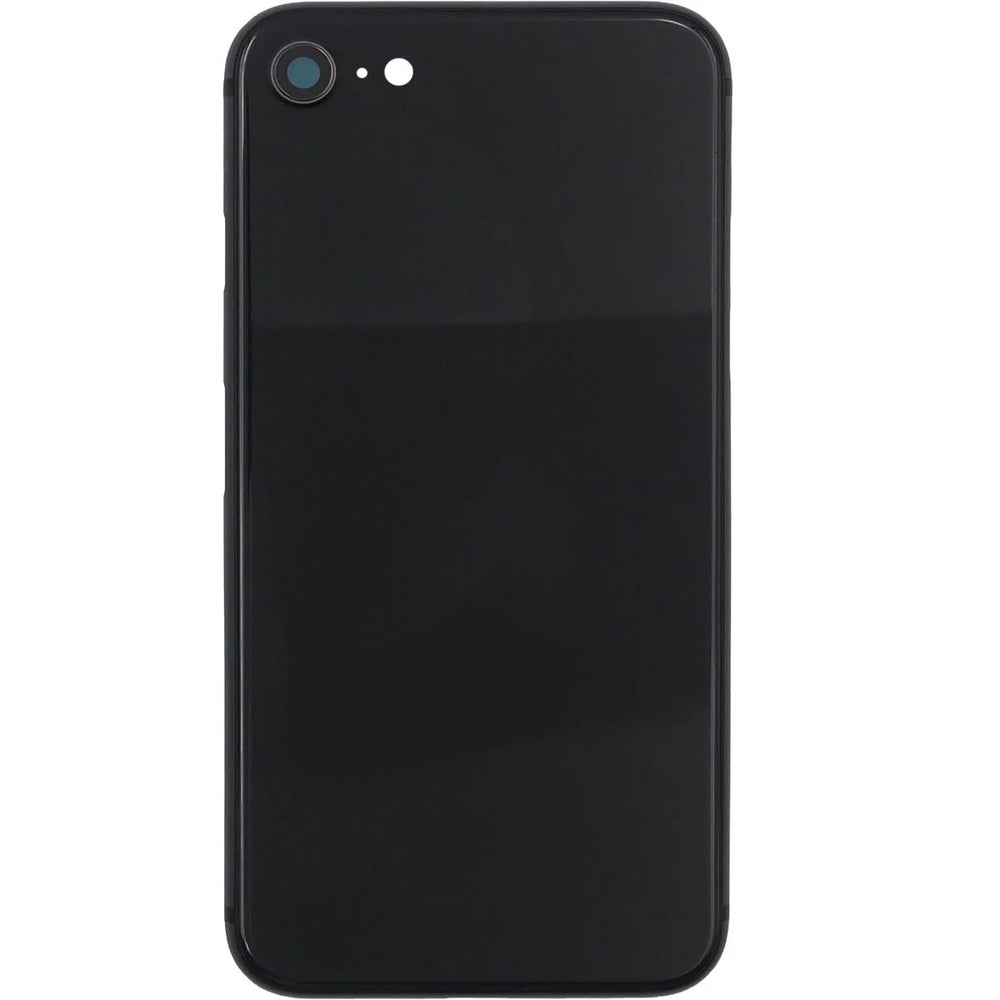 iPhone 8 Back Housing W/ Small Parts Black (OEM PULL)