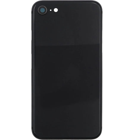 iPhone 8 Back Housing W/ Small Parts Black (OEM PULL)