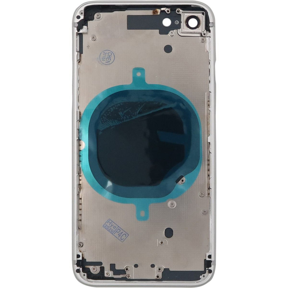 iPhone 8 Back Housing W/ Small Parts White (OEM PULL)