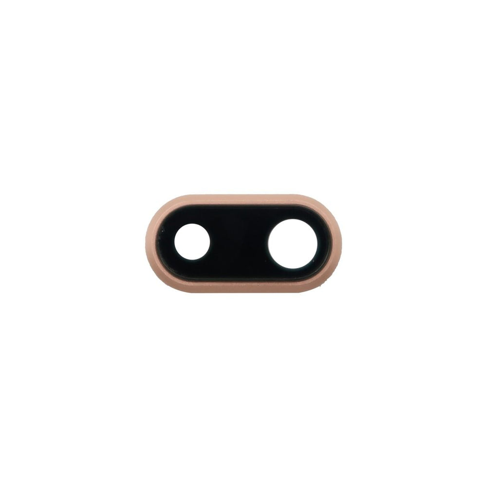 iPhone 8 Plus Back Camera Lens + Bezel Frame Gold