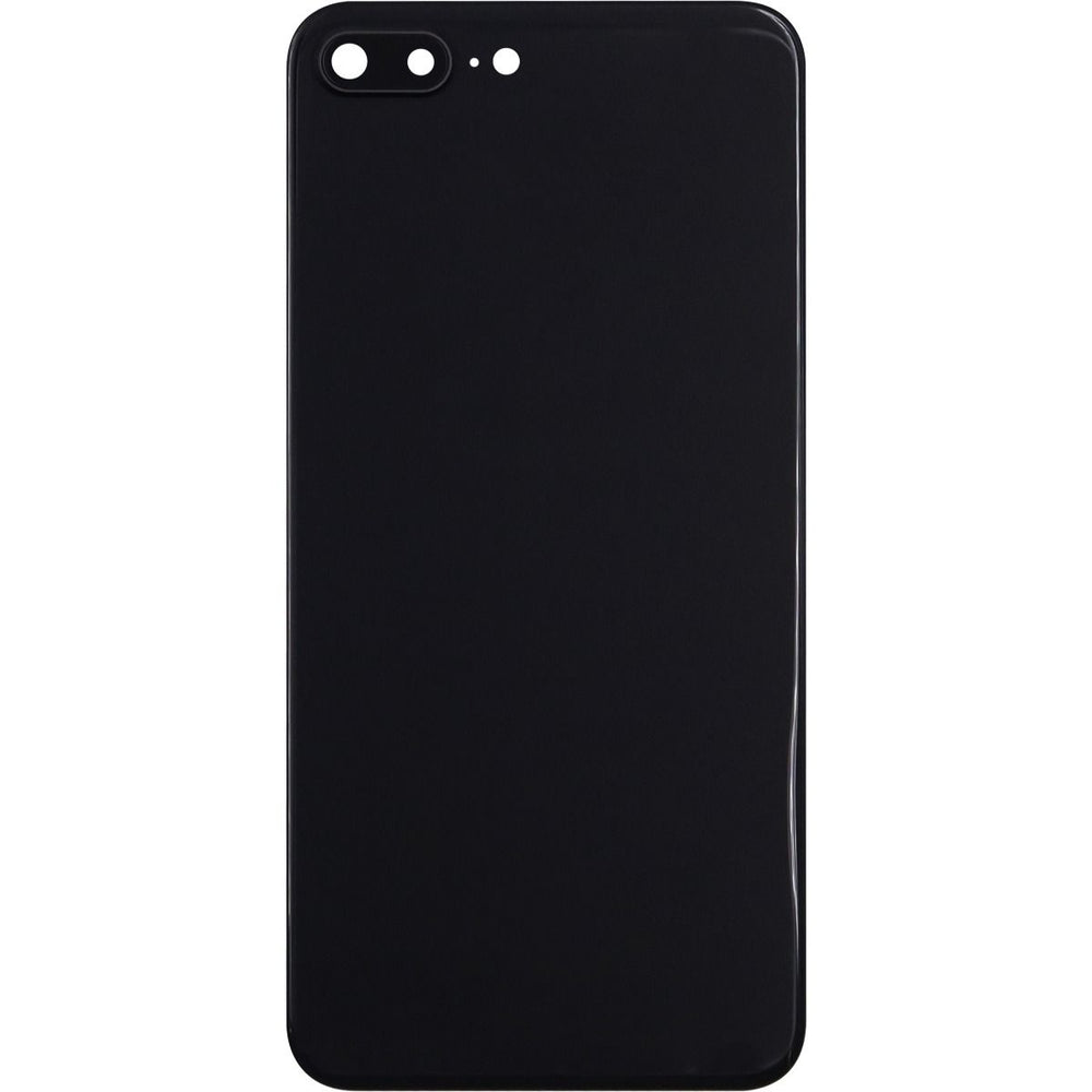 iPhone 8 Plus Back Glass W/ Camera Lens Black NO LOGO
