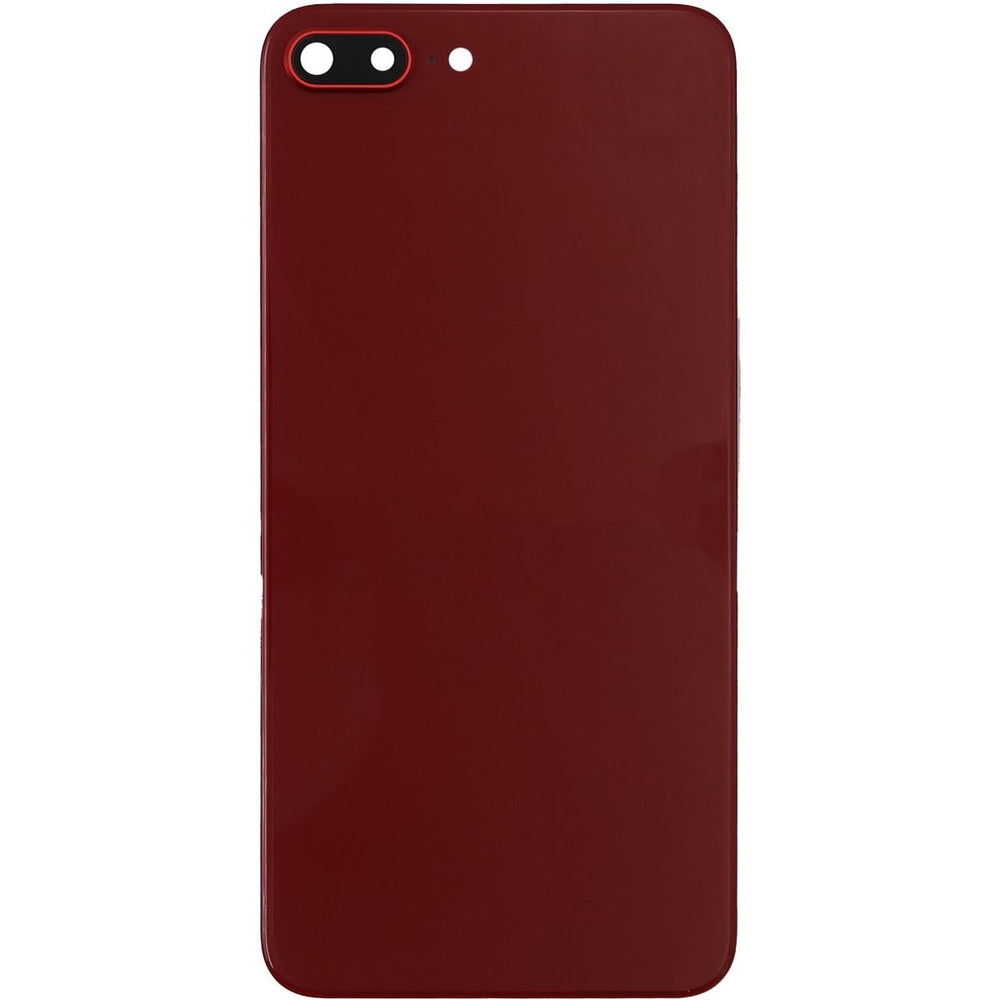 iPhone 8 Plus Back Glass Without Camera Lens Red NO LOGO