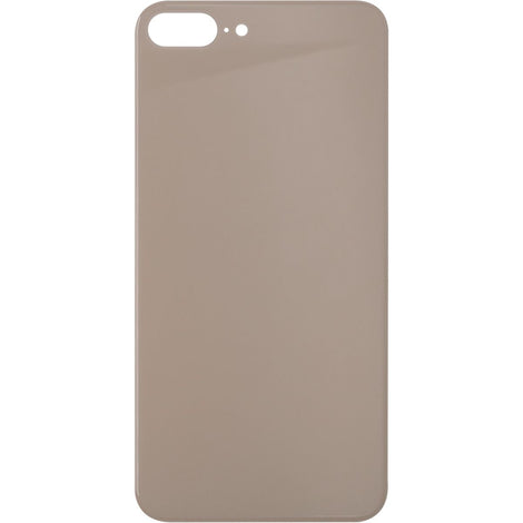 iPhone 8 Plus Back Glass Without Camera Lens Gold NO LOGO