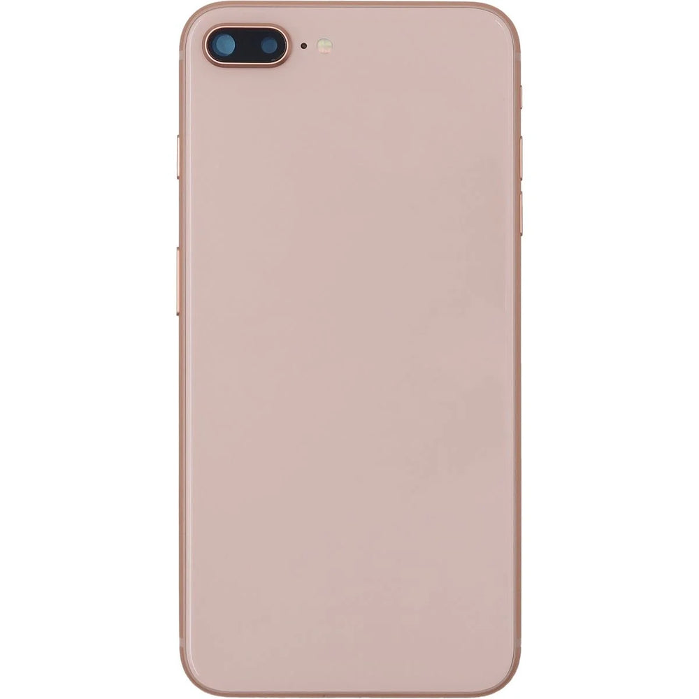 iPhone 8 Plus Back Housing W/ Small Parts Gold (NO WARRANTY) NO LOGO