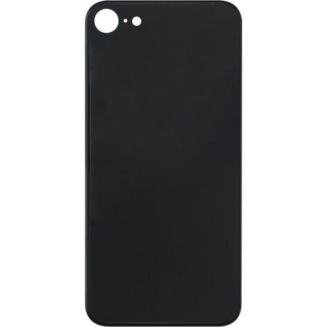 iPhone SE 2020 Back Glass Without Camera Lens Black NO LOGO