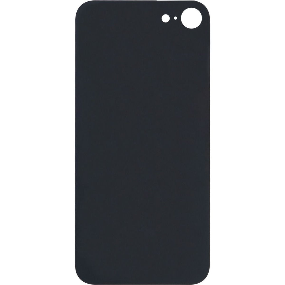 iPhone SE 2020 Back Glass Without Camera Lens Black NO LOGO