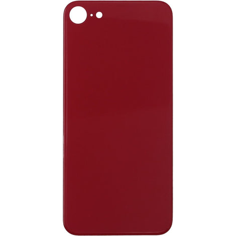 iPhone SE 2020 Back Glass Without Camera Lens Red NO LOGO