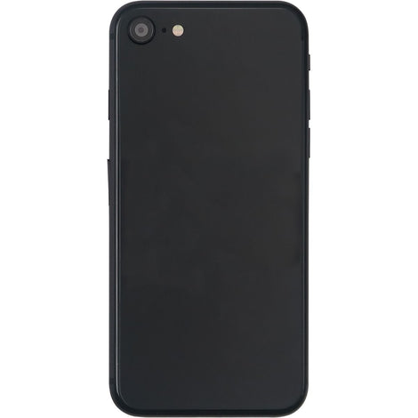iPhone SE 2020 Back Housing W/ Small Parts Black (NO WARRANTY) NO LOGO