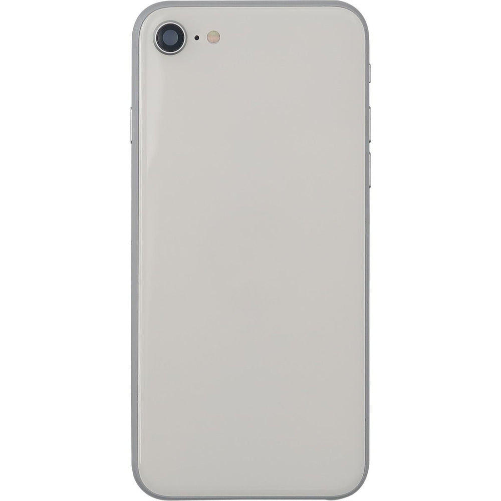 iPhone SE 2020 Back Housing W/ Small Parts White (NO WARRANTY) NO LOGO