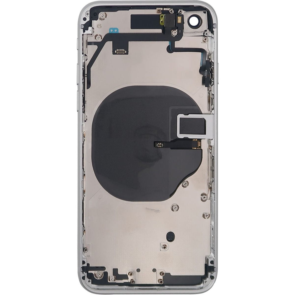 iPhone SE 2020 Back Housing W/ Small Parts White (OEM PULL)