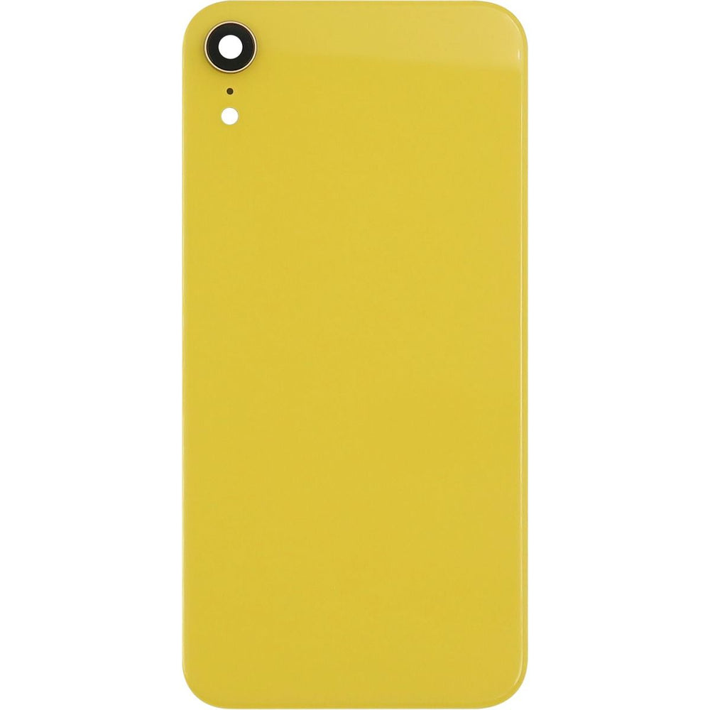 iPhone XR Back Glass With Camera Lens Yellow (No Logo) NO LOGO