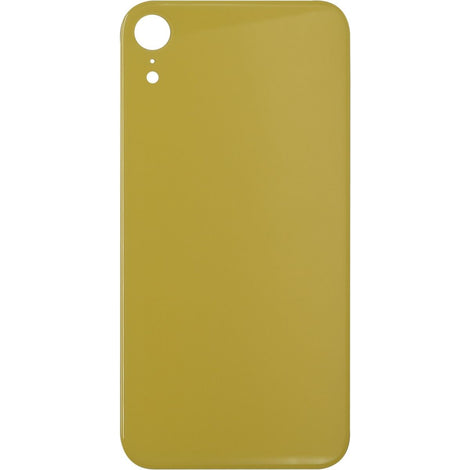 iPhone XR Back Glass Without Camera Lens Yellow NO LOGO