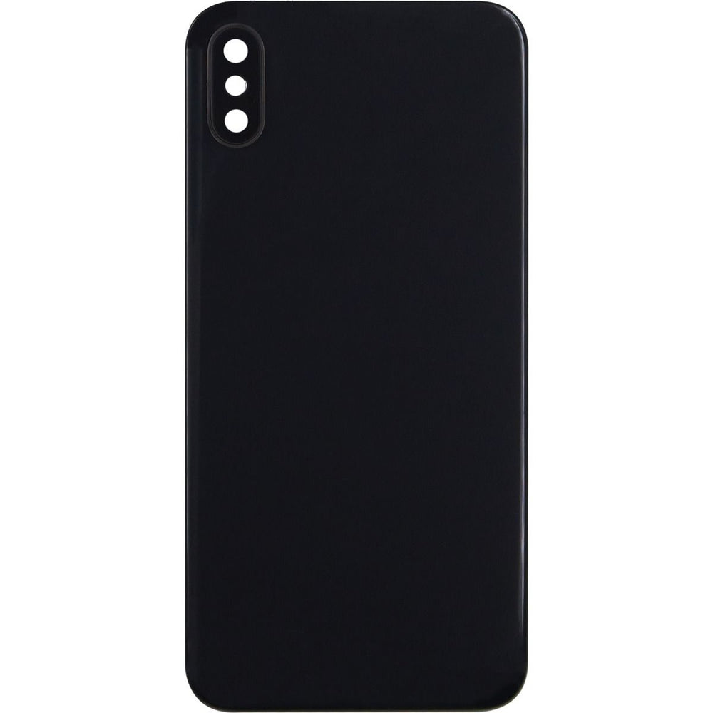 iPhone XS Back Glass With Camera Lens Black NO LOGO