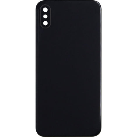 iPhone XS Back Glass With Camera Lens Black NO LOGO