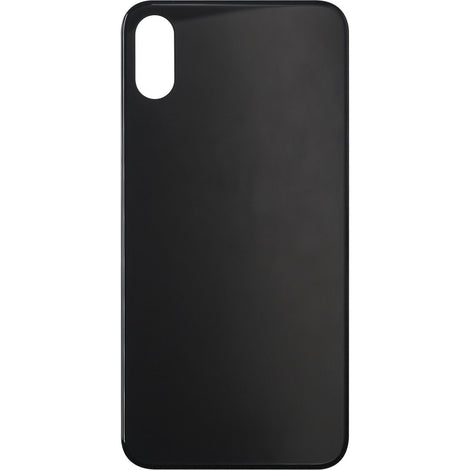 iPhone XS Max Back Glass Without Camera Lens Black NO LOGO