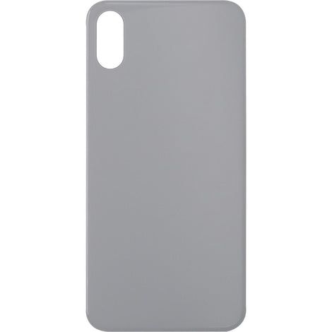 iPhone XS Back Glass Without Camera Lens White NO LOGO