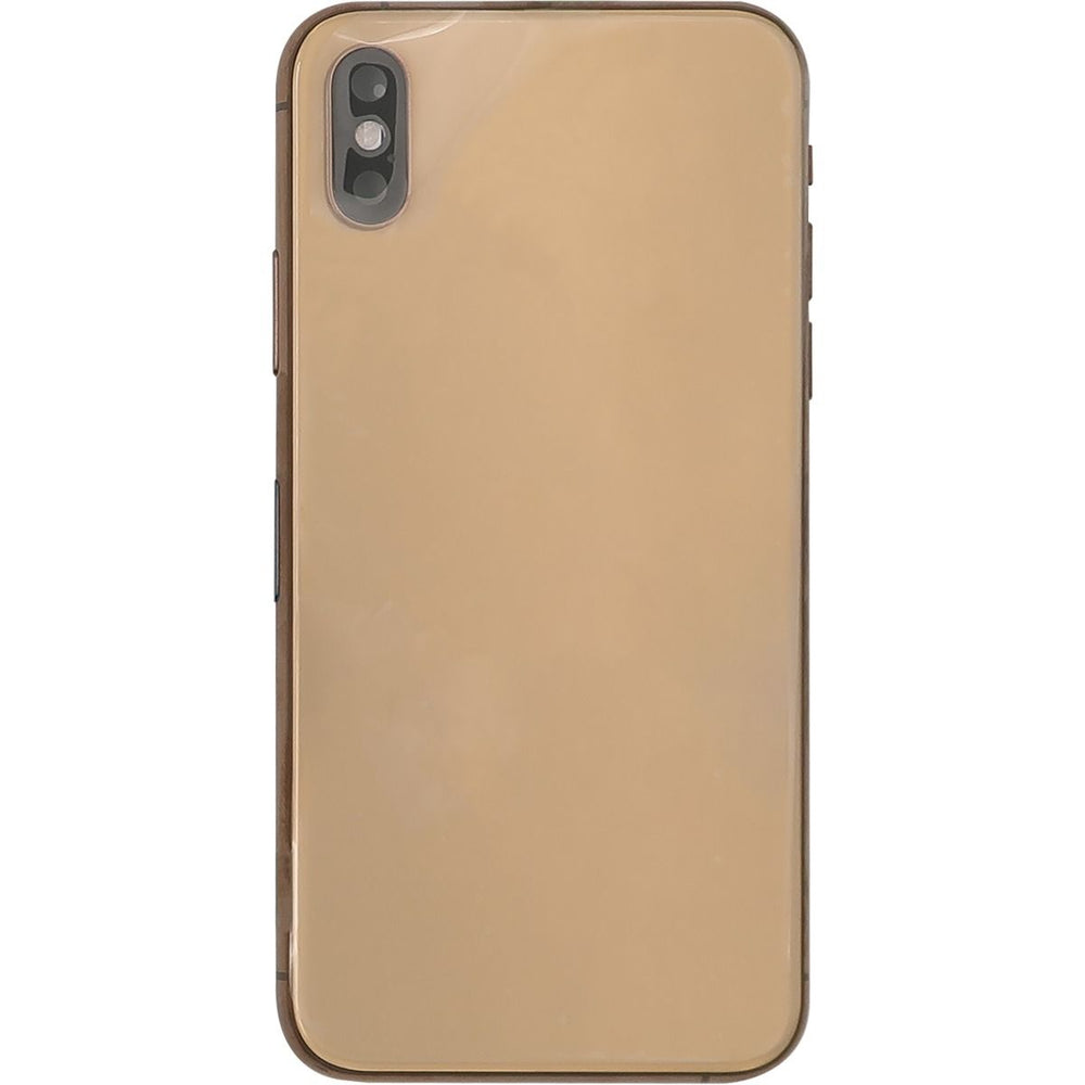 iPhone XS Back Housing W/ Small Parts Gold (NO WARRANTY) NO LOGO