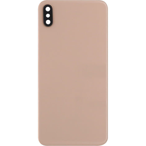 iPhone XS Max Back Glass With Camera Lens Gold ( No Logo) NO LOGO