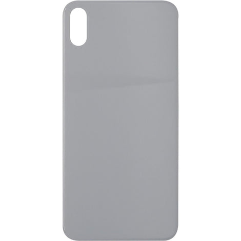 iPhone XS Max Back Glass Without Camera Lens White NO LOGO
