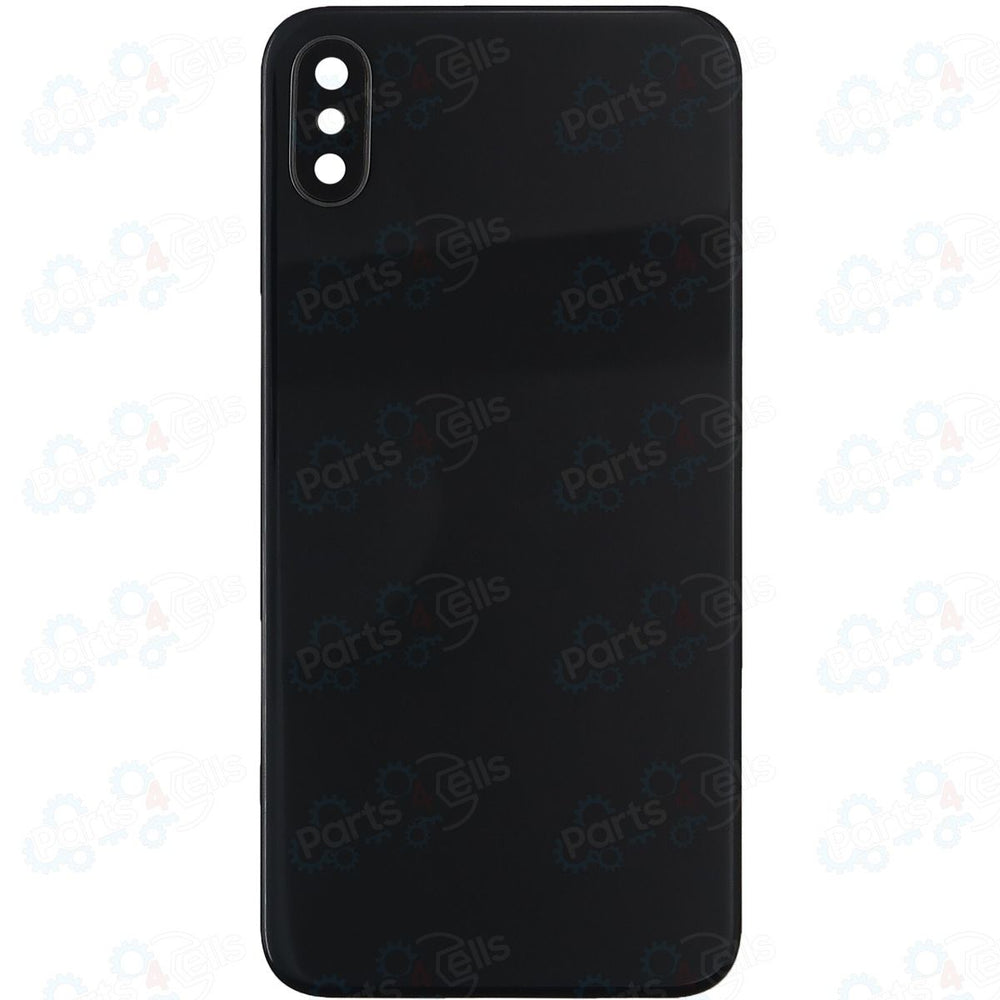 iPhone X Back Glass With Camera Lens Black (No Logo) NO LOGO